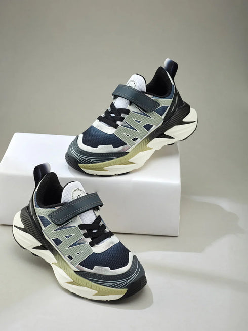CD-108-KIDS Black Kids Sneakers